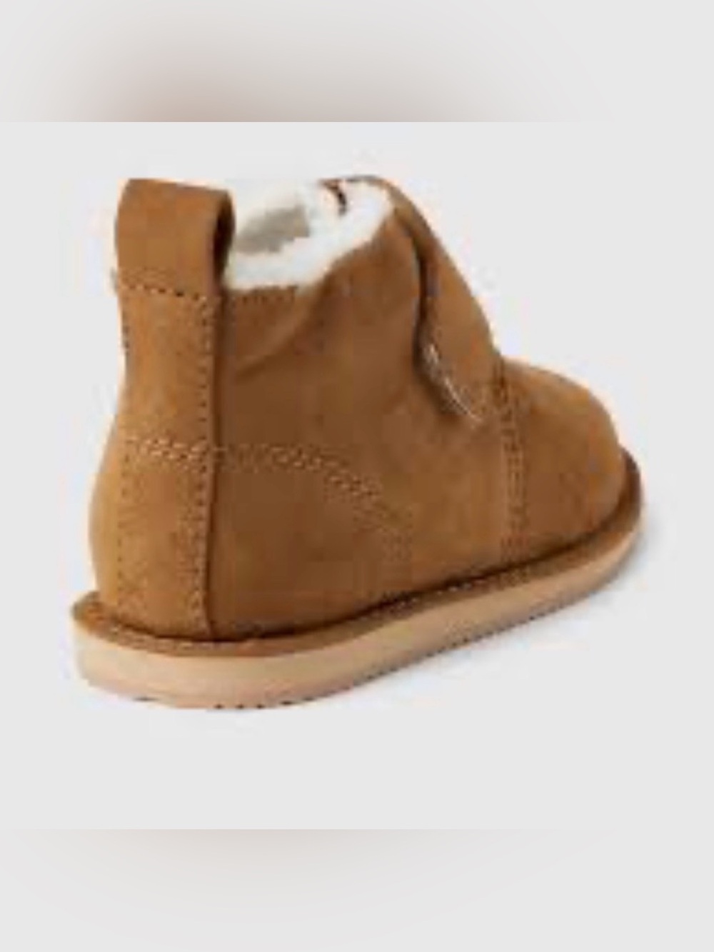 Baby Gap Sherpa Lined Suede Boot